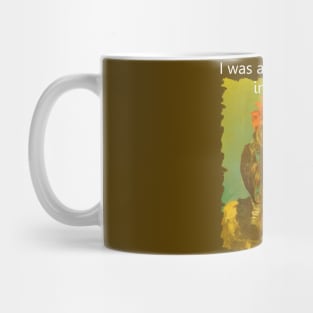 Horned Chimp "I was a great beauty in my day" Mug